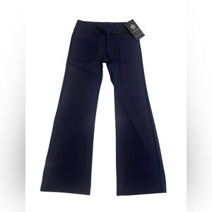 NWT Bubblelime Navy Yoga Pants Size M